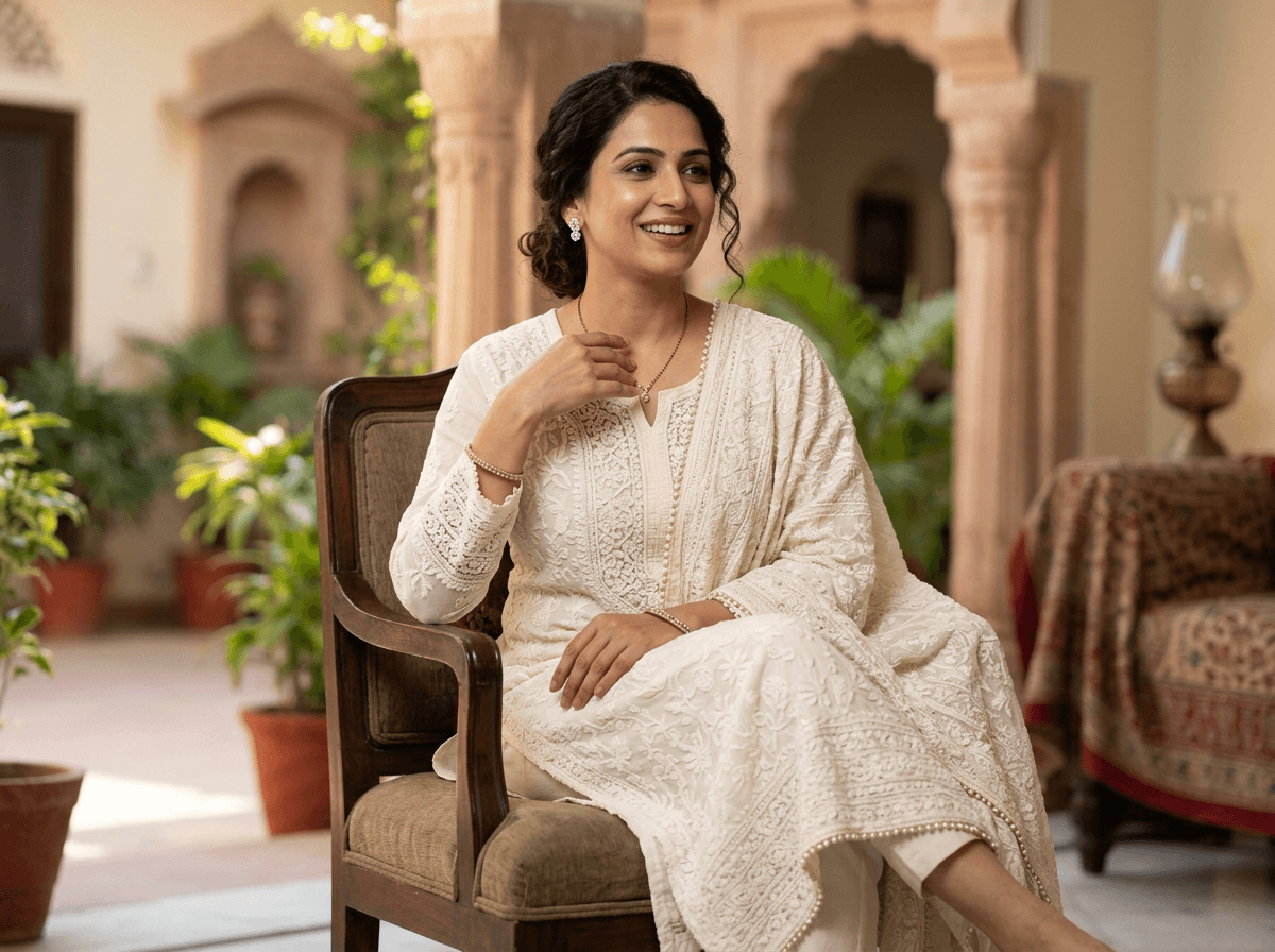 Three Piece Suits handcrafted Indian womenswear collection