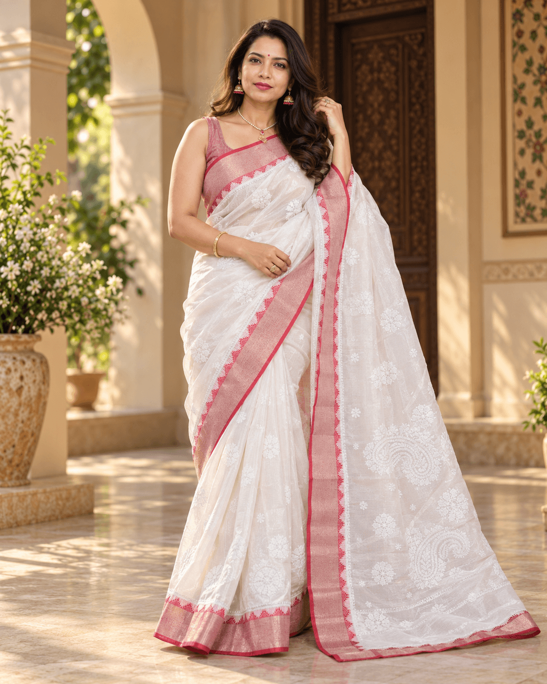 Saree handcrafted Indian clothing